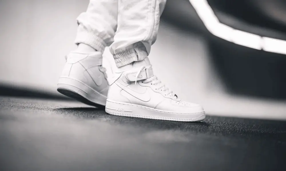 Giày Nike Air Force 1 Mid 'All White' 07 315123-111 - Ảnh 6
