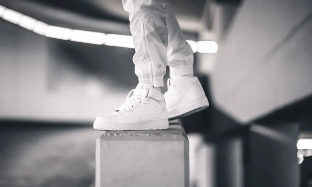 Giày Nike Air Force 1 Mid 'All White' 07 315123-111 - Ảnh 5