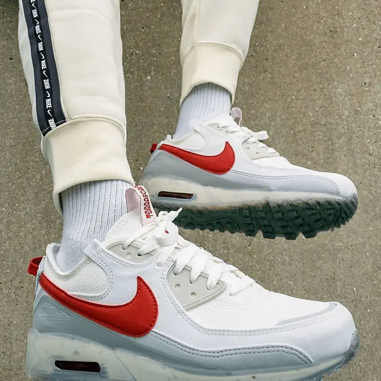 Giày Nike Air Max 90 Terrascape ‘White Red’ DQ3987-100 - Ảnh 5