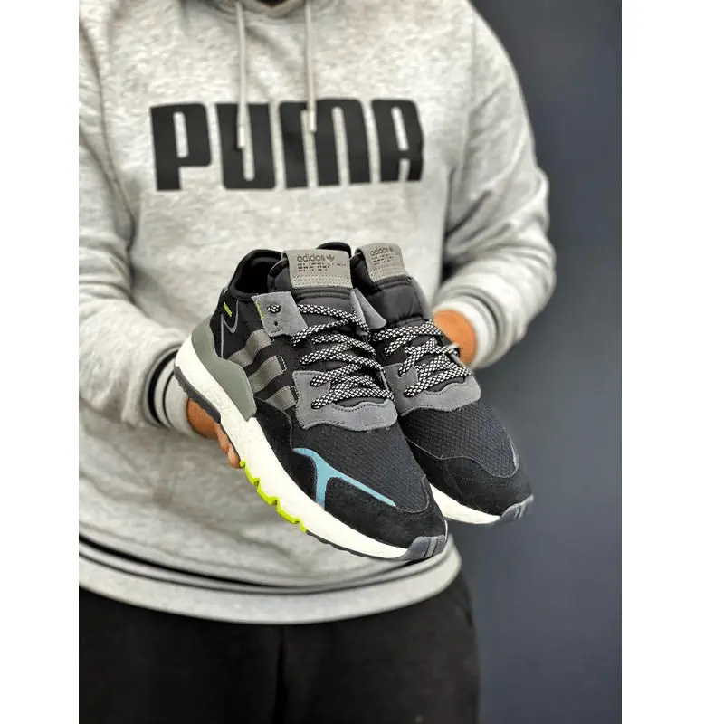 Giày Adidas Nite Jogger ‘Black Iridescent’ EG7191 - Ảnh 3