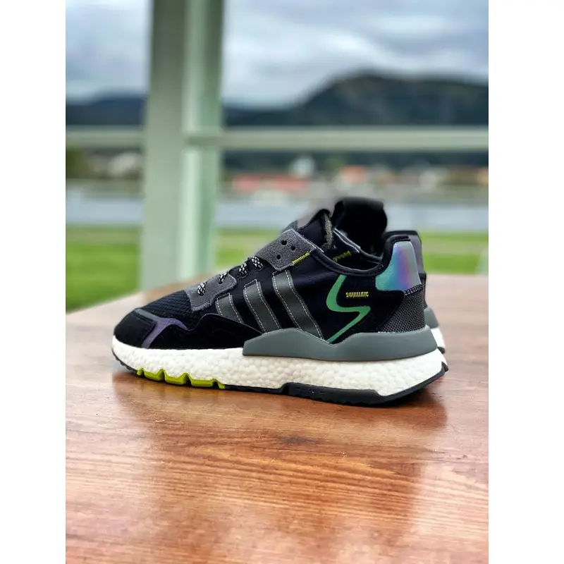 Giày Adidas Nite Jogger ‘Black Iridescent’ EG7191 - Ảnh 4