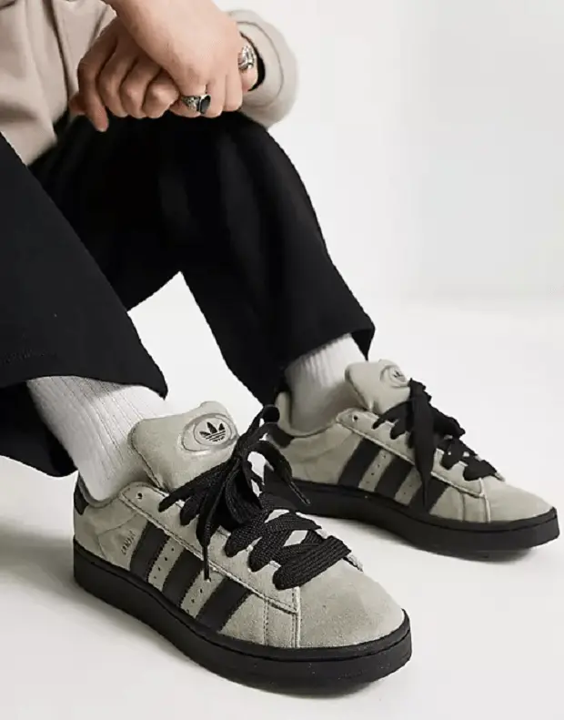 Alternative view of Giày Adidas Campus 00s 'Silver Pebble Core Black' H03469