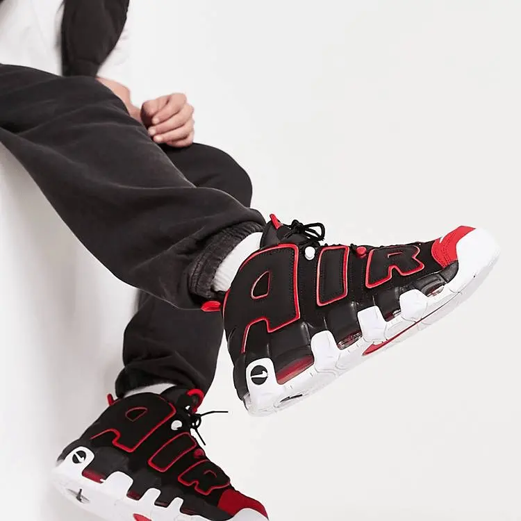 Giày Nike Air More Uptempo 'Red Toe' FD0274-001 - Ảnh 3