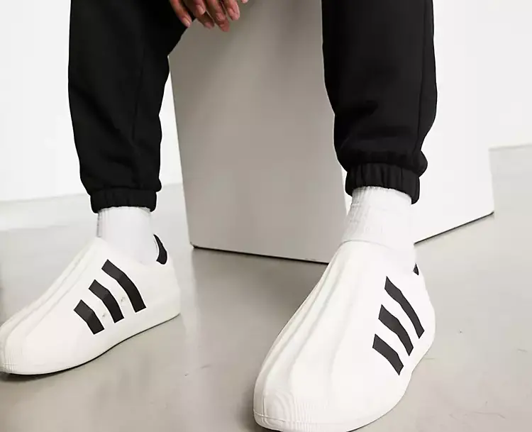 Alternative view of Giày Adidas adiFOM Superstar 'White Black' HQ8750