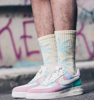 Alternative view of Giày Nike Air Force 1 Low 'Spring Patchwork' 2018 AH8462-400