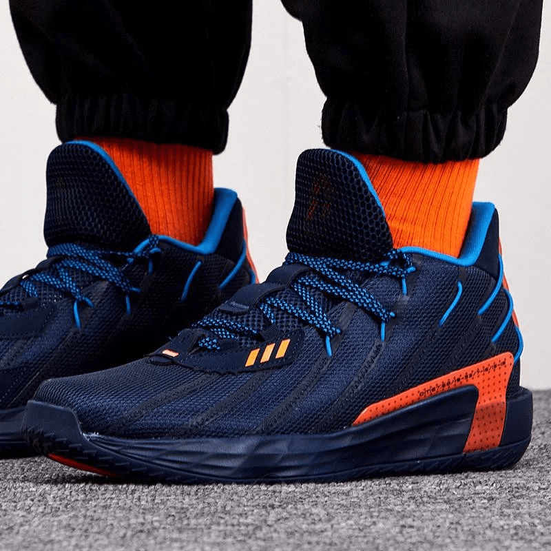 Giày Adidas Dame 7 Lights Out 'Dark Blue' FZ1103 - Ảnh 2