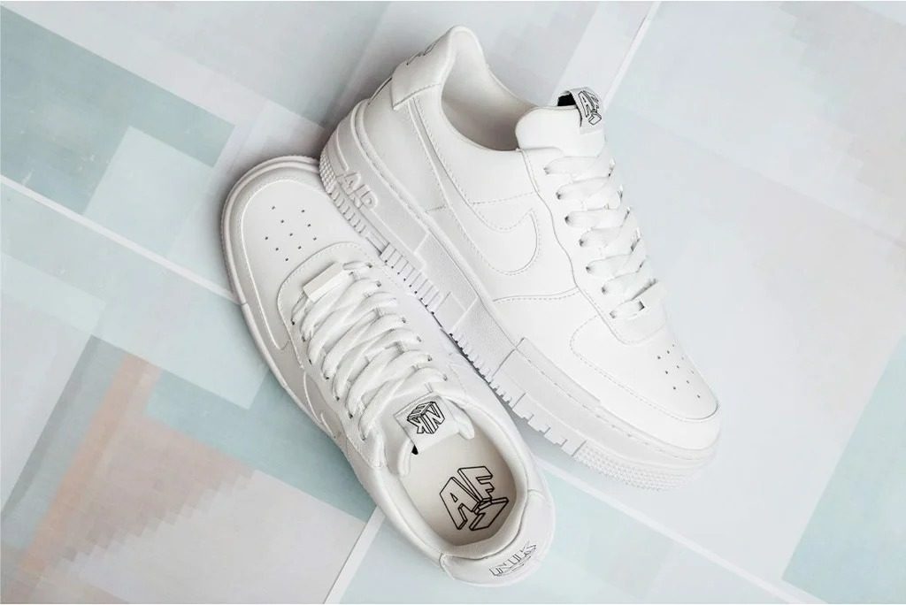 Giày Nike Wmns Air Force 1 'Pixel White' CK6649-100 - Ảnh 3