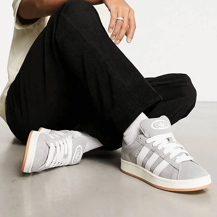 Giày Adidas Originals Campus 00s 'White Gray' HQ6507 - Ảnh 3