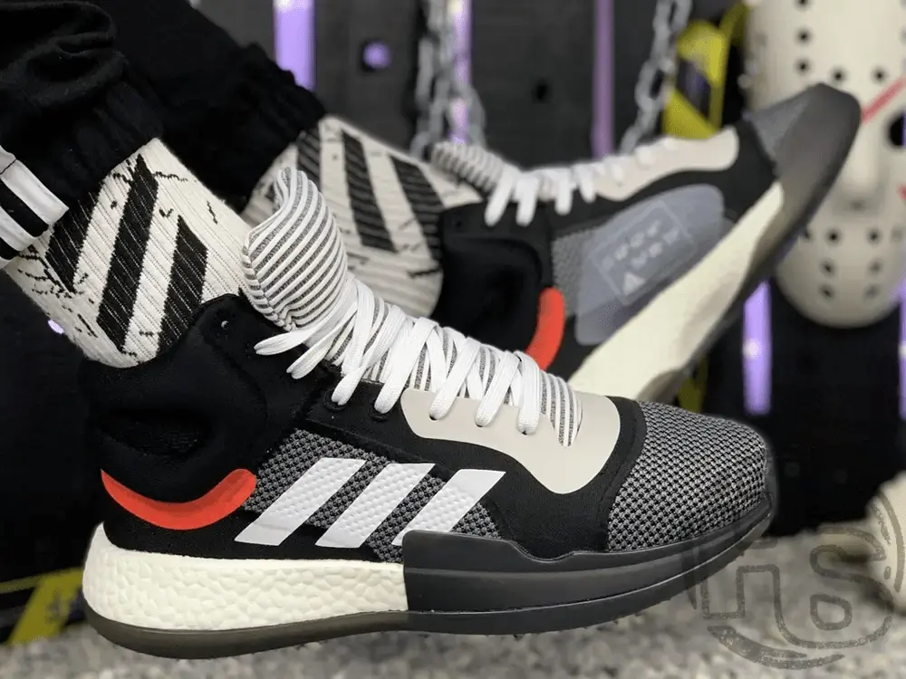 Alternative view of Giày Adidas Marquee Boost Mid 'Core Black' BB7822