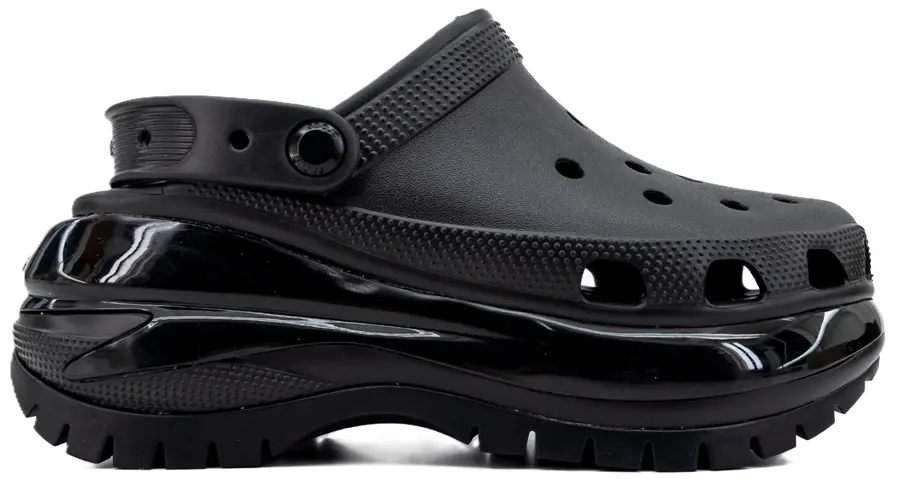 Dép Crocs Classic Mega Crush Clog 'Black' 207988-001