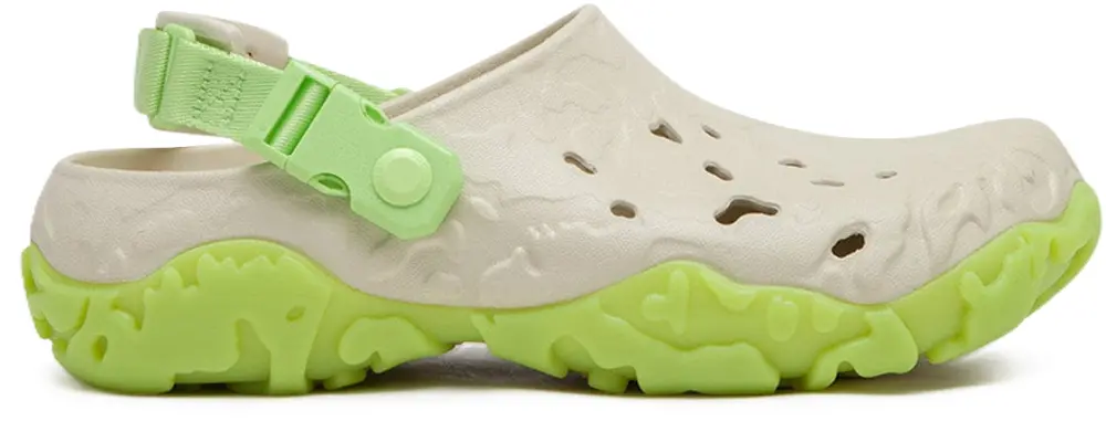 Dép Crocs All-Terrain Atlas Clogs 'Bone / Limeade' 208391-2BZ