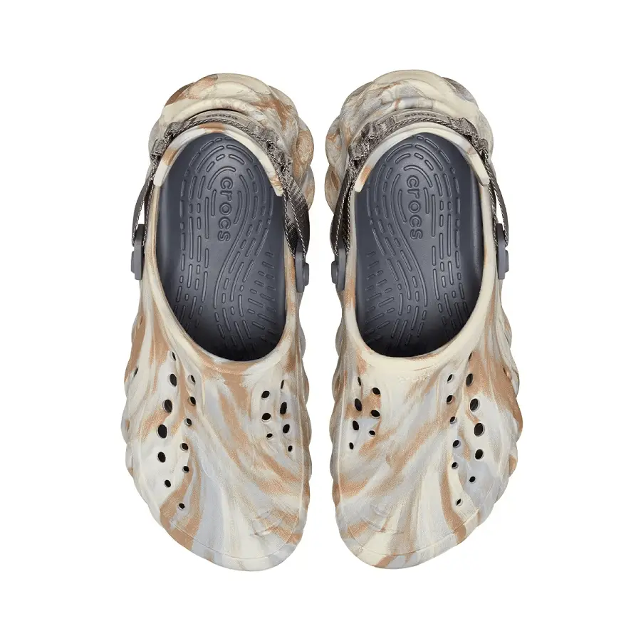 Dép Crocs Clog 'Echo Marbled' 208454-2Y3 - Ảnh 5