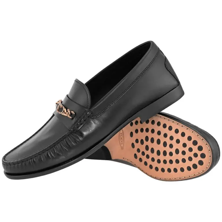 Giày Tod’s Men’s Black T Logo ‘Black’ XXM03I0EQ90D90B999 - Ảnh 4