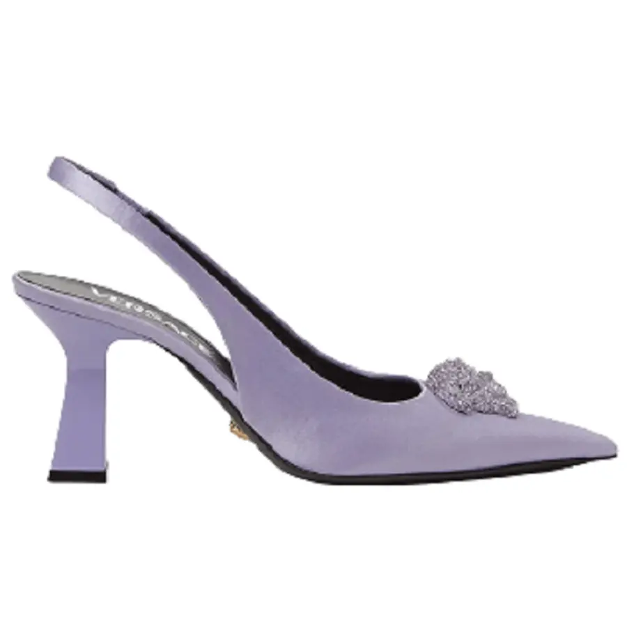Giày Versace La Medusa Patent 'Purple' 1002388-1A00619-1L720
