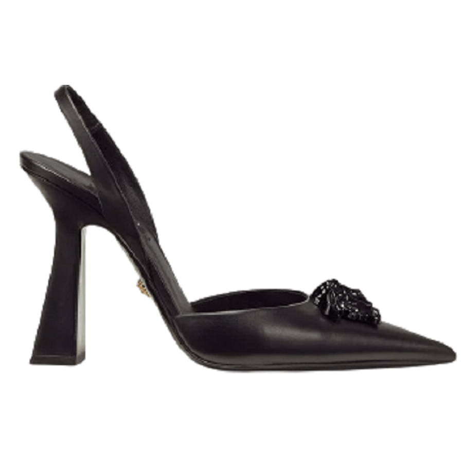 Giày Versace LA Medusa Sling-Back Pumps 1001207-DVT2P-1B090