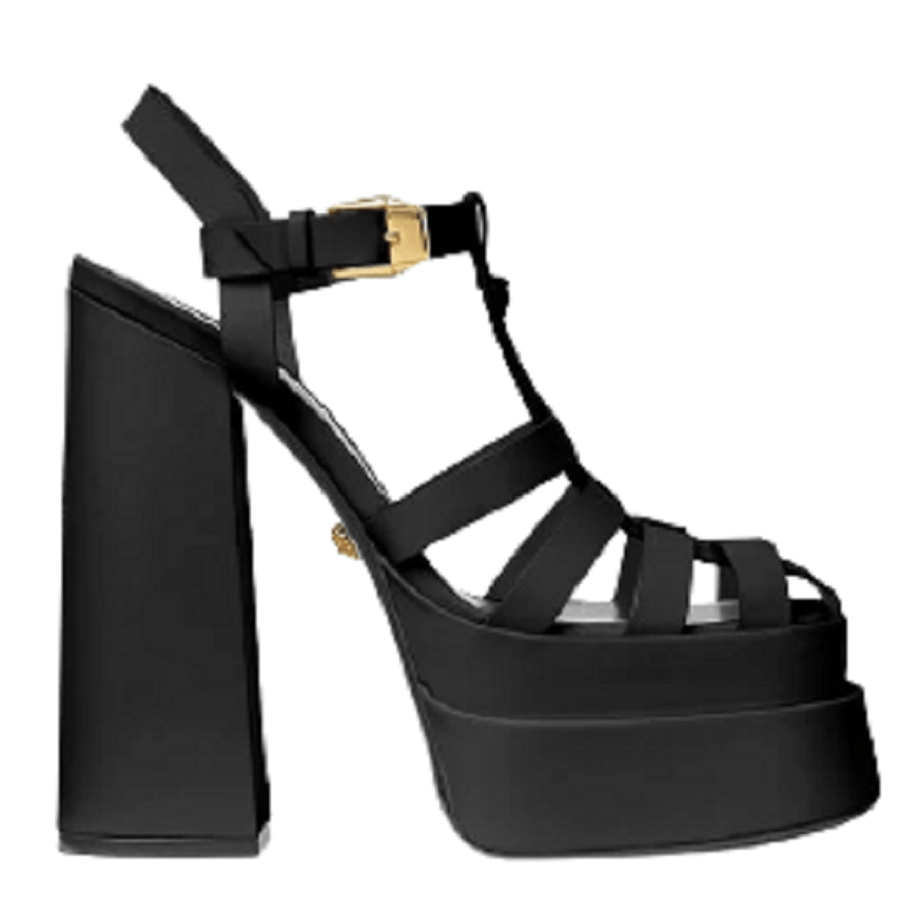Giày Versace La Medusa Platform Sandals 1003326-DVT2P-1B00V