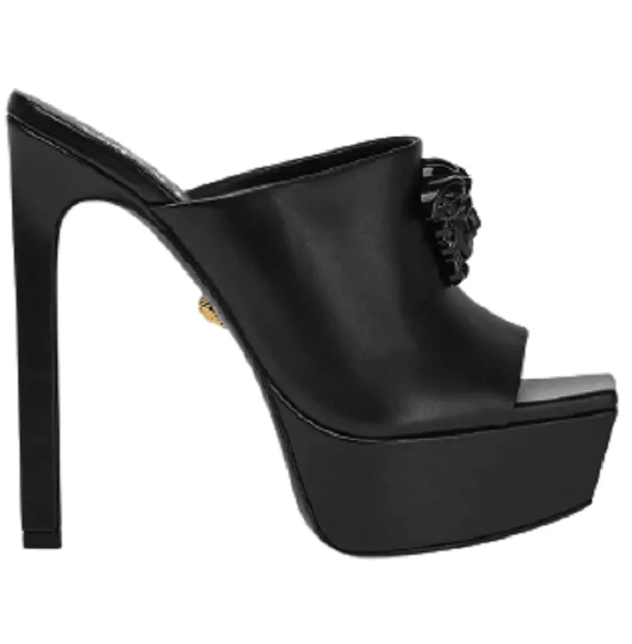 Giày Versace Platform Mules 1003308-DVT2P-1B090