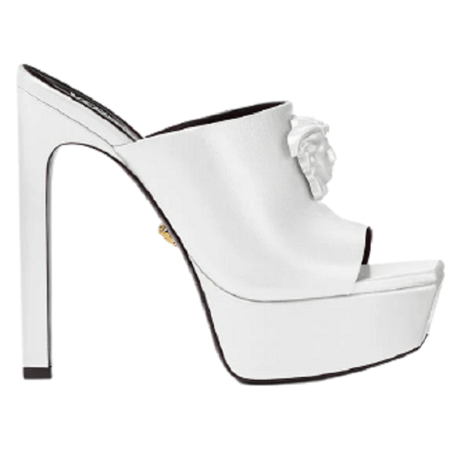 Giày Versace Platform Mules 1003308-DVT2P-1W040