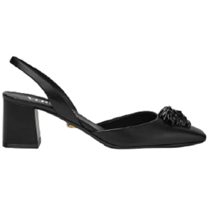 Giày Versace La Medusa Leather Sling-back Pumps 1003138-DVT2P-1B090