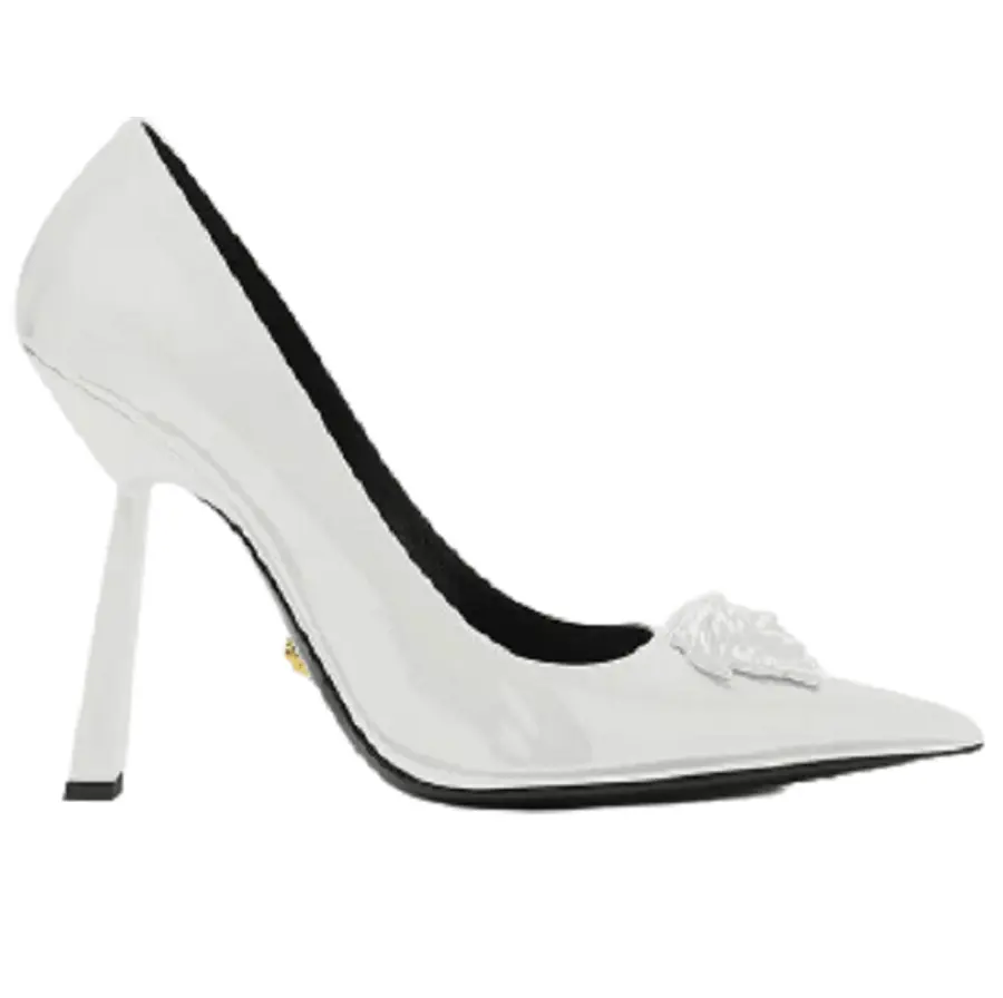 Giày Versace La Medusa Naplak Pumps DST625O-D1VE-1W040