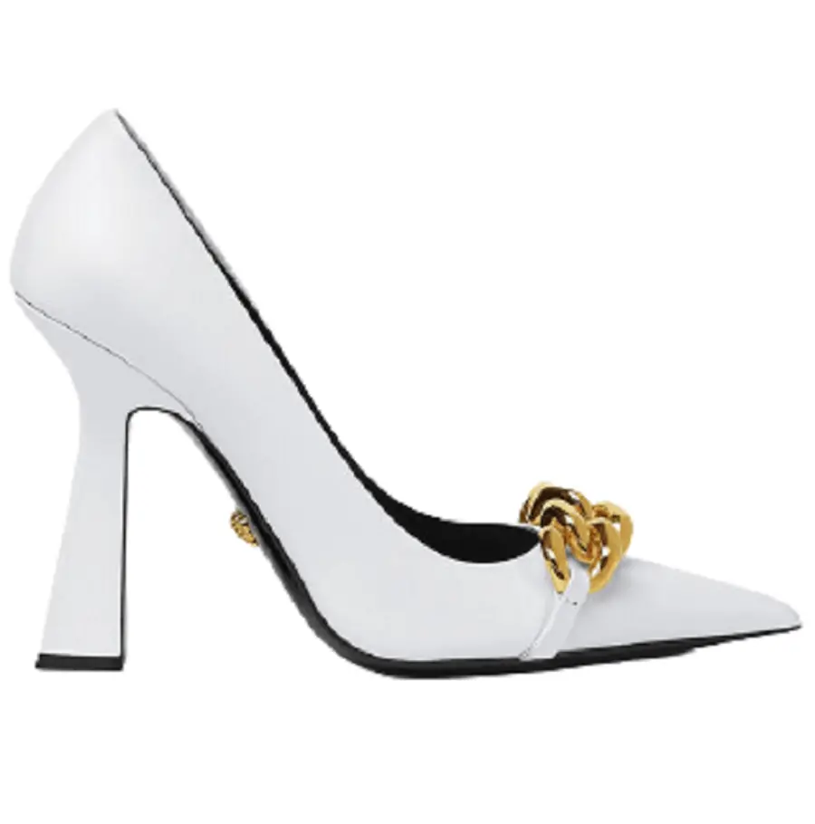 Giày Versace Medusa Chain Pumps 1003733-DVT2P-1W00V