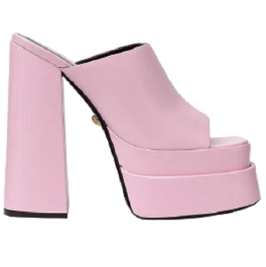 Giày Versace Platform Mules 1003320-DVT2P-1PB9V
