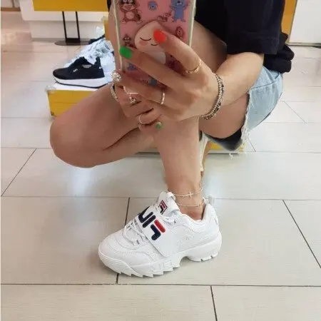 Giày Fila DISRUPTOR 2 VC FS1HTB1802X - Ảnh 4