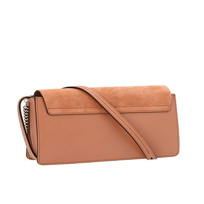 Túi Chloe Faye Small Shoulder Bag in Muted 'Brown' CHC21SS127A3726B - Ảnh 4