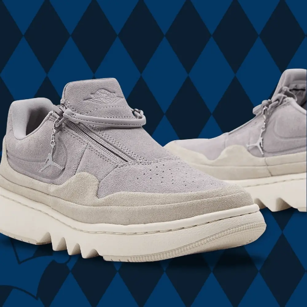 Giày Nike Wmns Air Jordan 1 Jester XX Low 'Atmosphere Grey' AV4050-002 - Ảnh 3