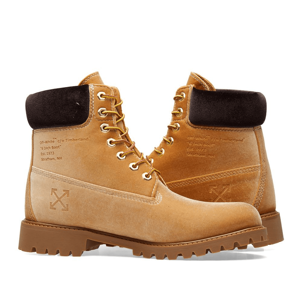 Giày Timberland Off-White x 6 Inch Premium Boot 'Wheat' TB0A1Q8L - Ảnh 2