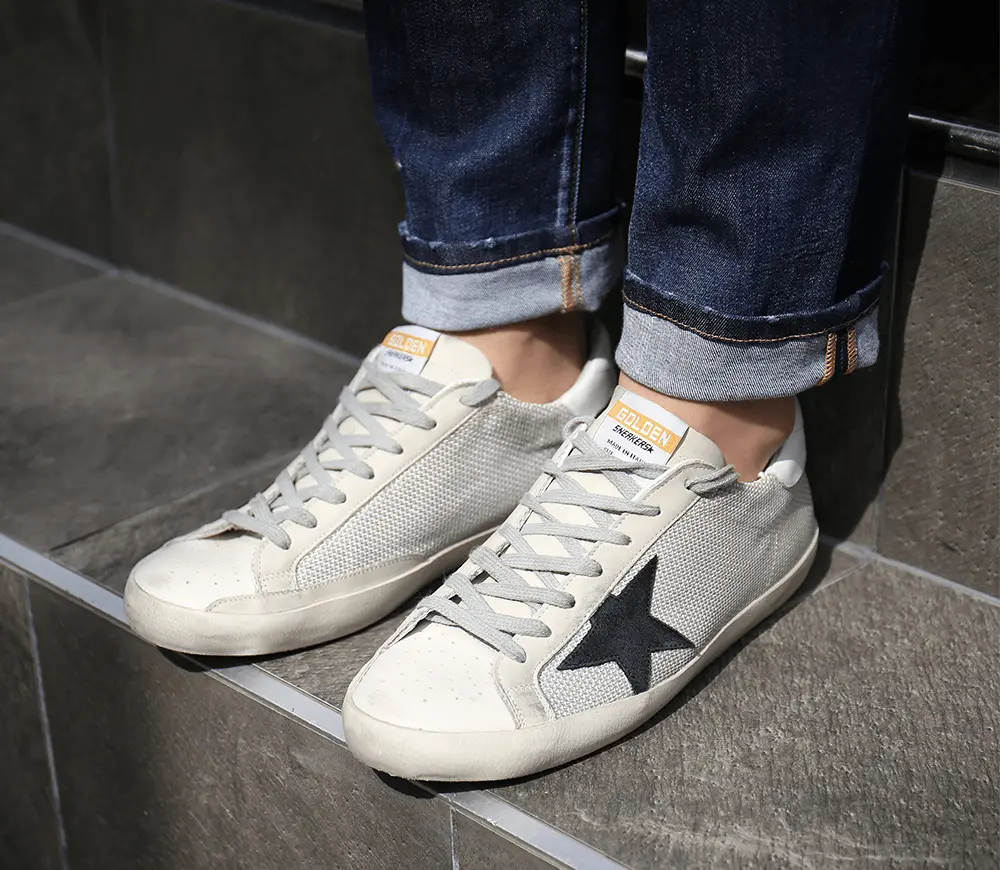 Giày Superstar Golden Goose Sneakers With Laminated Star GWF00101-F000314-80185 - Ảnh 4