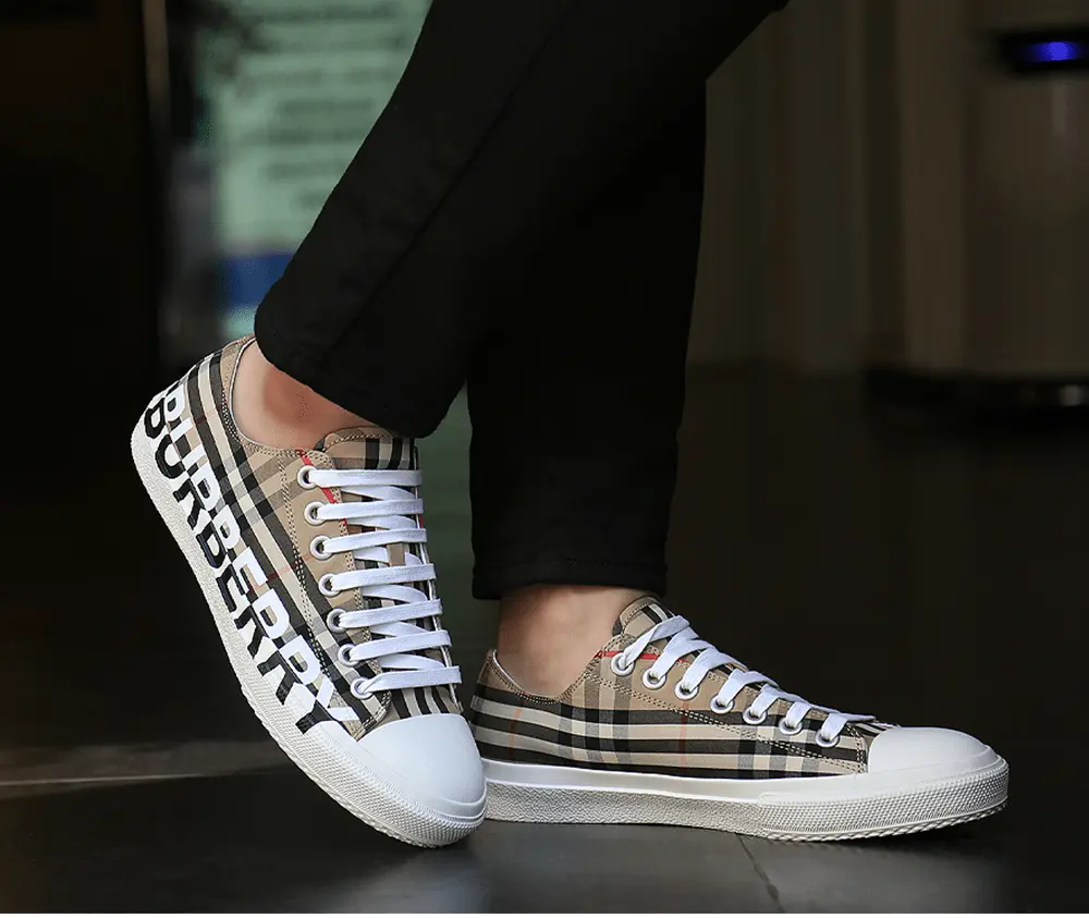 Giày Burberry Vintage check low-top sneakers 8024149 - Ảnh 5