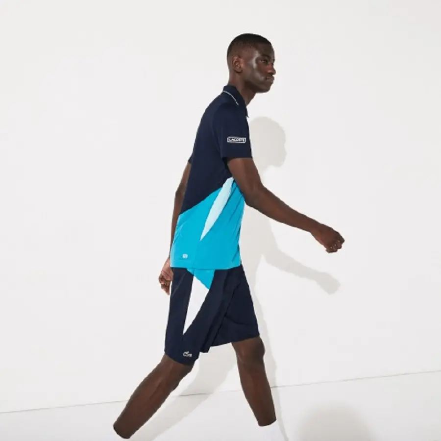 Alternative view of Áo Lacoste Polo SPORT Ultra-Dry Pique ZIP NavyB 2020 DH4747-51-RWP
