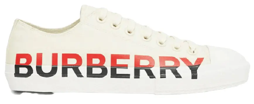 Giày Burberry Contrasting Logo White 80342521