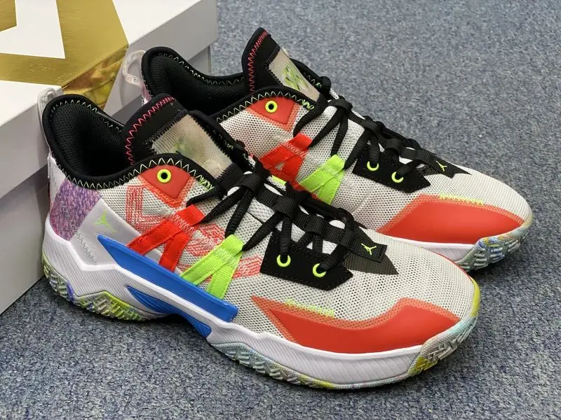 Alternative view of Giày Nike Jordan Westbrook One Take 2 PF 'White Multi' CW2458-101