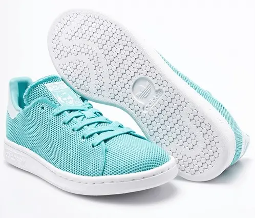 Alternative view of Giày Adidas Stan Smith W Blue Mint BA7146