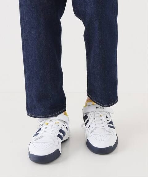 Giày Adidas Human Made x Forum Low 'Hazy Yellow Navy' S42975 - Ảnh 2
