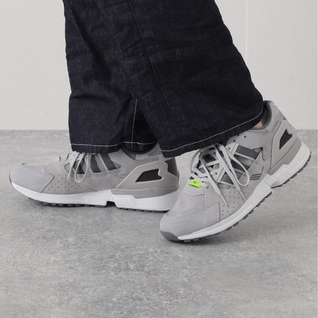 Giày Adidas ZX 10000 'Clear Grey' GX2720 - Ảnh 4