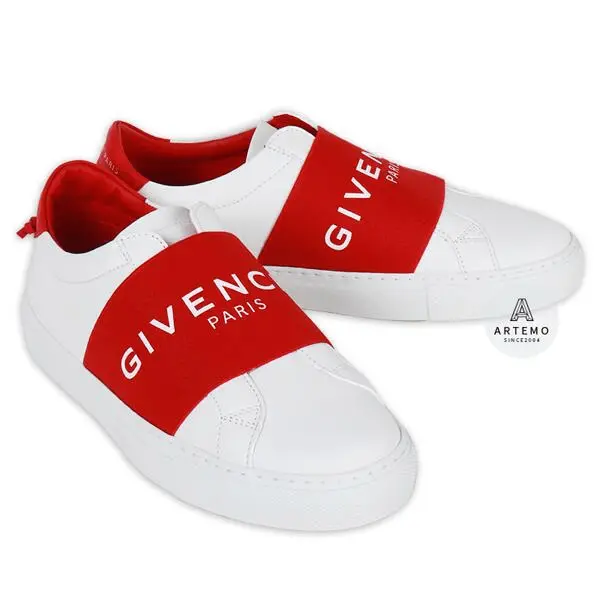 Giày Givenchy Wmns Strap 'Urban Street Logo White Red' BE0005E0EB616 - Ảnh 3
