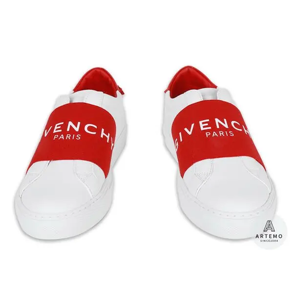 Giày Givenchy Wmns Strap 'Urban Street Logo White Red' BE0005E0EB616 - Ảnh 4
