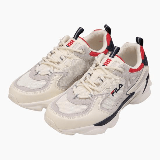 Giày Fila Skipper Brown Blue Red 1RM01154234 - Ảnh 2