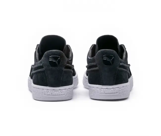 Giày Puma Suede Classic Exposed Seams 'Black' 365348-01 - Ảnh 3