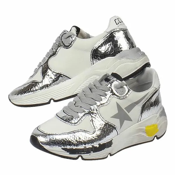 Alternative view of Giày Golden Goose Women's Sneakers Running White Silver GWF00126-F000327-80185