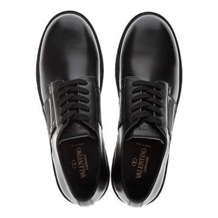 Giày Valentino Garavani Logo Rubber Band Black WY2S0E54-PPW-0NO - Ảnh 5