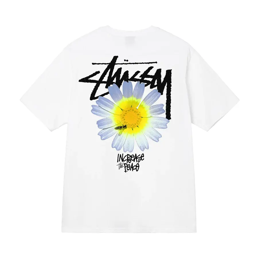 Áo Stussy FW22 ITP Flower Tee 'White' 1904894-WHIT