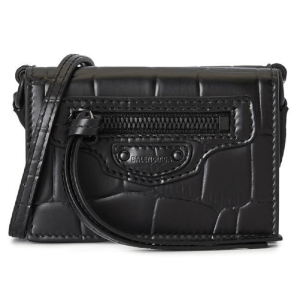 Túi Balenciaga Classic Mini Crocodile 'Black' 644480-15V07-1000