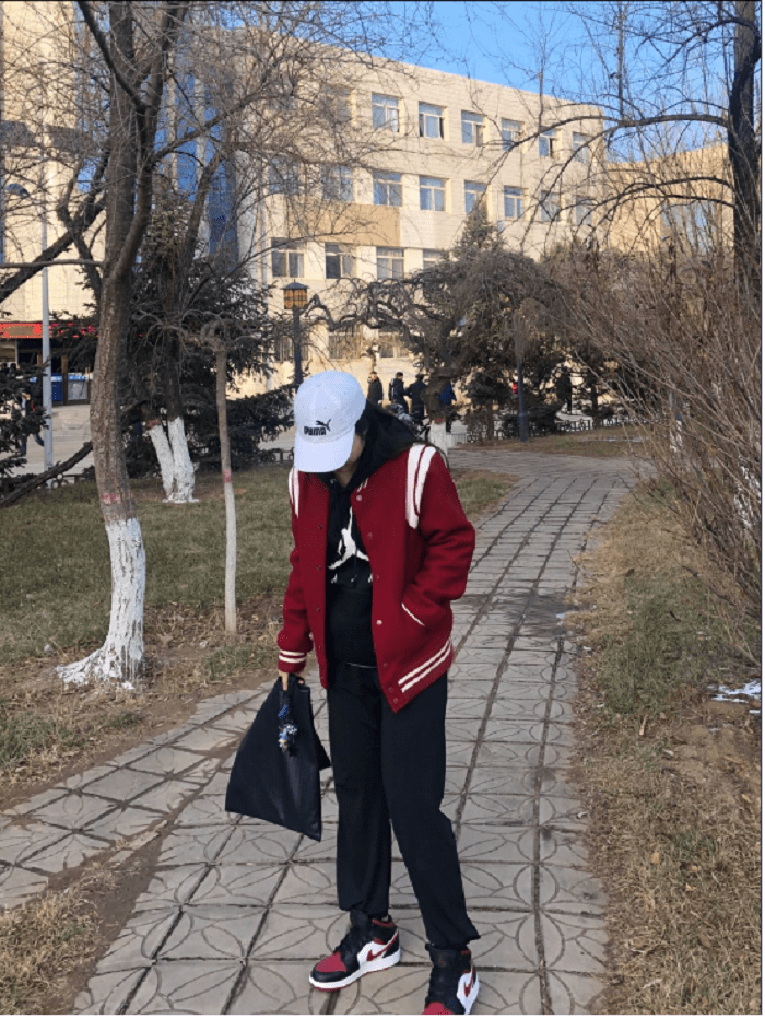 Giày Nike Air Jordan 1 Mid 'Bred Toe' 554725-066 - Ảnh 6