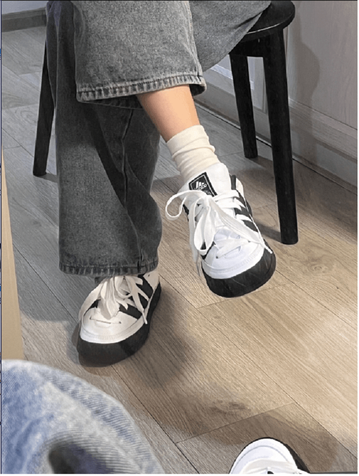 Giày Adidas Atmos X Adimatic Originals 'Black White' ID7717 - Ảnh 3