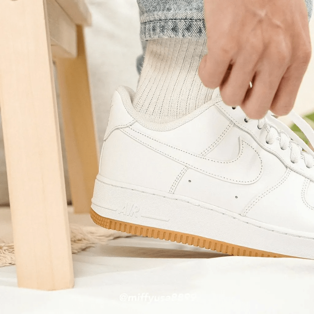 Giày Nike Air Force 1 07 'White Gum Light Brown' DJ2739-100 - Ảnh 5
