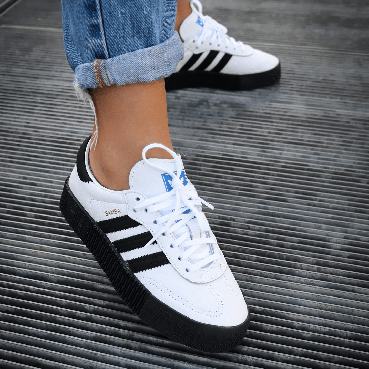 Giày Adidas Samba 'White Black' FV0767 - Ảnh 5
